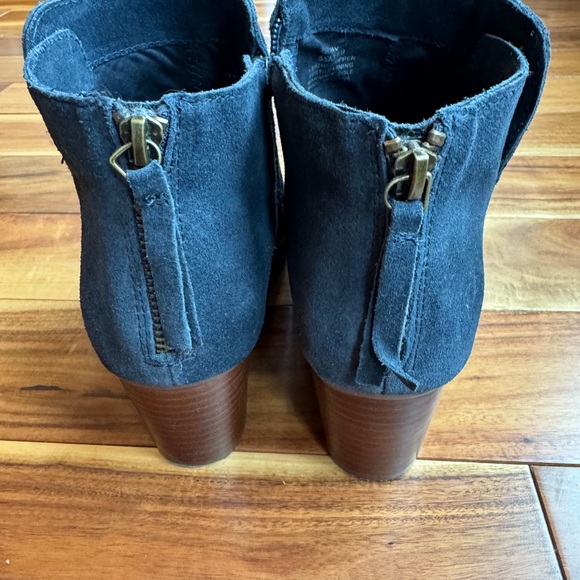 Sole Society Women’s Navy Blue suede Ankle Booties Boots 8.5 - Picture 4 of 10